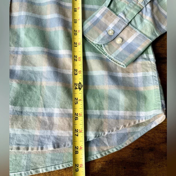 Hugo Boss Men’s Long Sleeve Plaid Button-Down Shirt - Size L - Picture 7 of 10